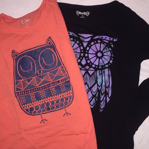 Mudd Other - 4/$20. Mudd and Arizona Brand Owl Shirts!